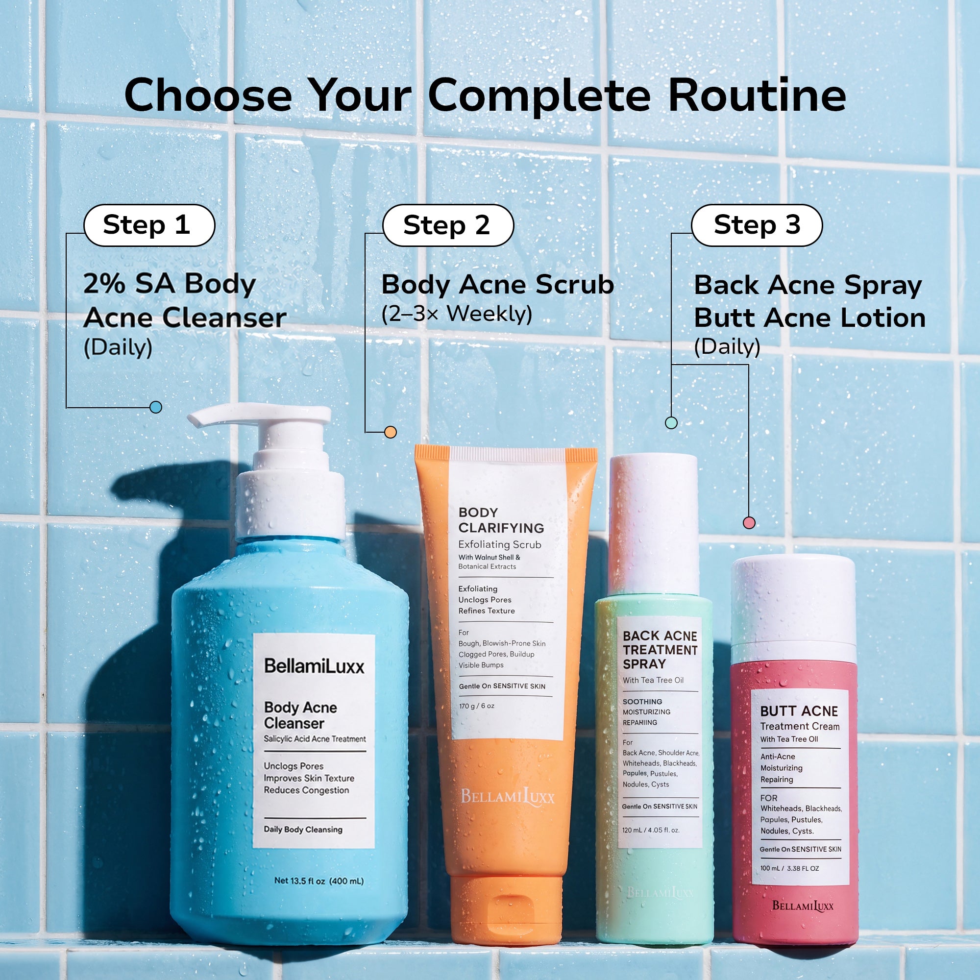 2% Salicylic Acid Body Acne Wash