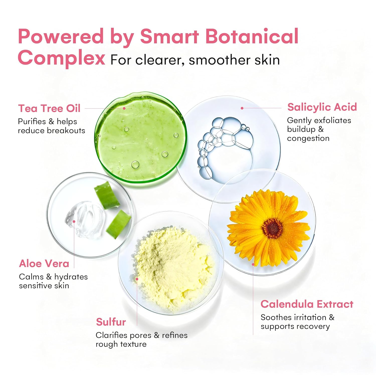 Body Acne Soap Bar: Antibacterial Bar for Butt, Thighs, Back, Body Acne, Folliculitis & Fungal Prone Skin - Tea Tree Oil, Sulfur & Salicylic Acid Soap - Reduce Bumps, Clogged Pores